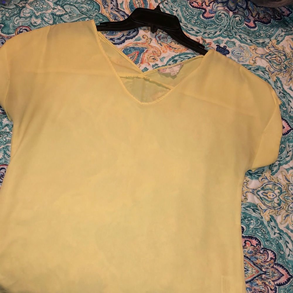 Yellow Blouse